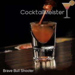 Brave Bull Shooter cocktail